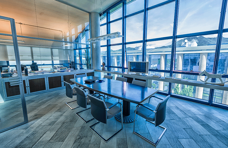 modern office conference room